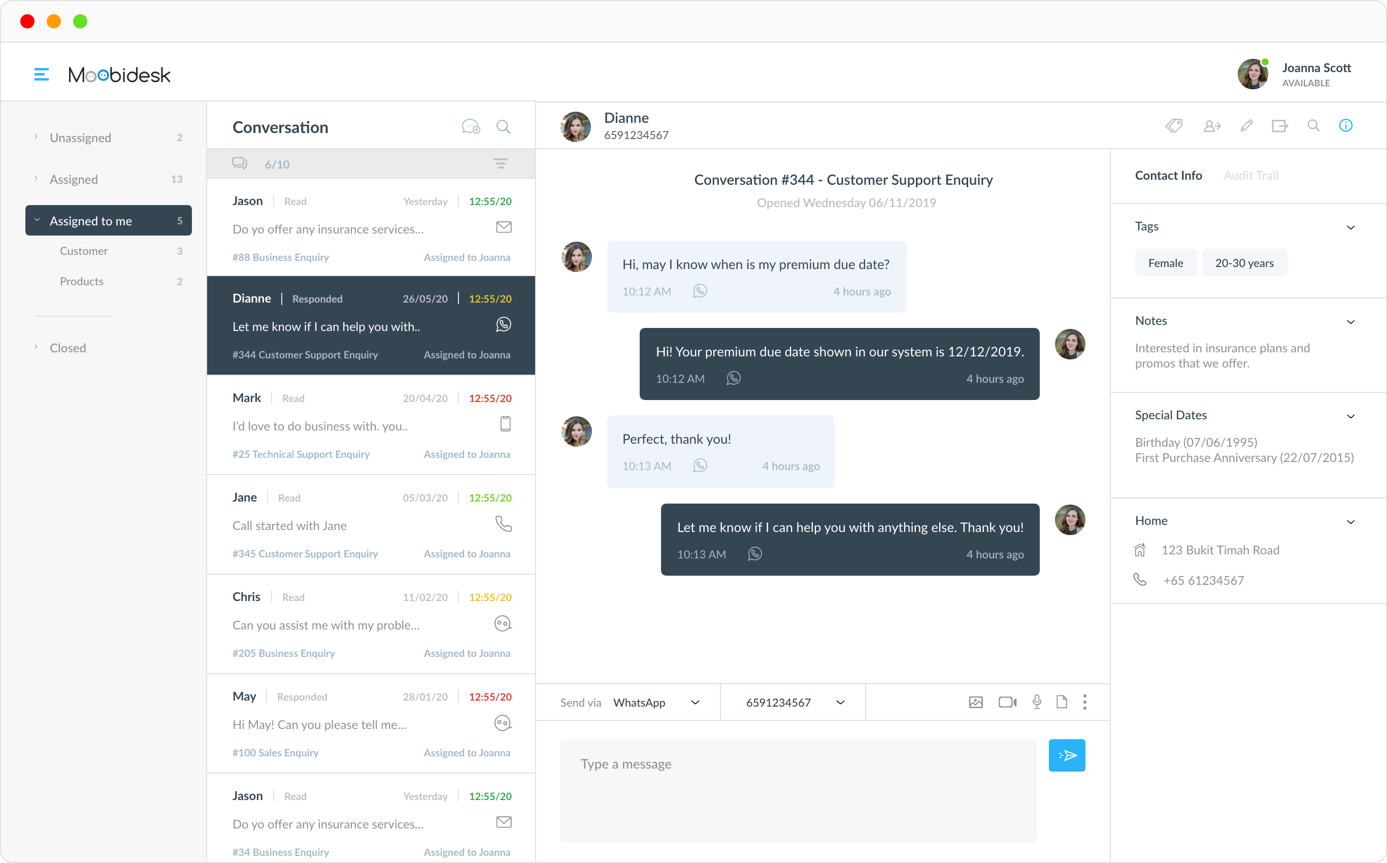 customer service platform